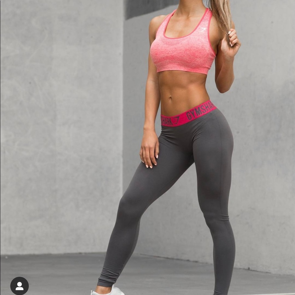 Gymshark seamless crop leggings